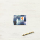 Post-it® The Harbinger of Autumn (1922) by Paul Klee (Sur un bureau)