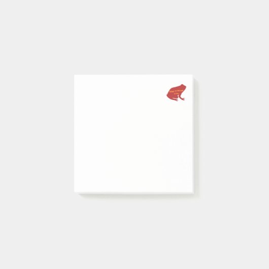 Post-it® The Orange Frog - (Devant)