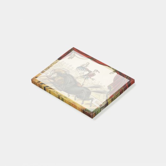 Post-it® The Two Horse Act, Circus Performance, vers 1874. (Incliné)