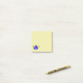 Post-it® Théière à aquarelle (Sur un bureau)