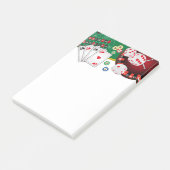 Post-it® thème casino, poker, casino vegas (Incliné)