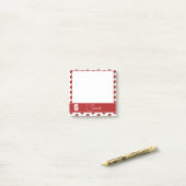 Post-it® Thème coccinelle personnalisé (Sur un bureau)