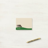 Post-it® Thème de camping (Sur un bureau)