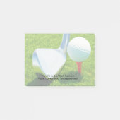Post-it® Thème de golf cool Sticky Notepads (Devant)