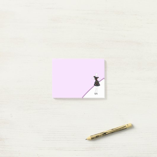 Post-it® Thème de mode (Sur un bureau)