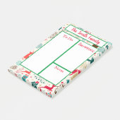 Post-it® Thème de Noël personnalisé (Incliné)
