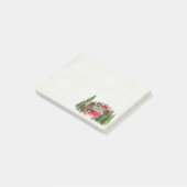 Post-it® Thème extérieur du camping de Noël Trailer (Incliné)