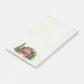 Post-it® Thème extérieur du camping de Noël Trailer (Incliné)