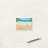 Post-it® Thème Plage Bureau Côtier Plaques-Notepads Sticky (Sur un bureau)