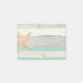 Post-it® Thème Plage Starfish Mariage Rustique (Devant)