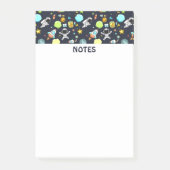 Post-it® Thème spatial cool - Astronauts & Rocket Ships (Devant)