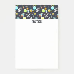 Post-it® Thème spatial cool - Astronauts & Rocket Ships