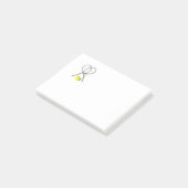 Post-it® Thème Sport Tennis (Incliné)