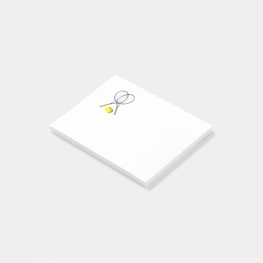 Post-it® Thème Sport Tennis (Incliné)