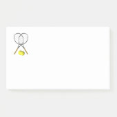 Post-it® Thème Sport Tennis (Devant)