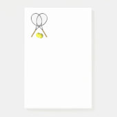 Post-it® Thème Sport Tennis (Devant)