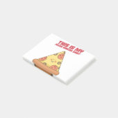 Post-it® This Is My Pizza Making Shirt Heart (Incliné)
