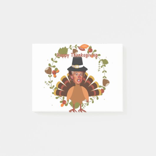Post-it® thistesse trump turkey (Devant)