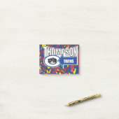 Post-it® Thompson Spin Twins. (Sur un bureau)