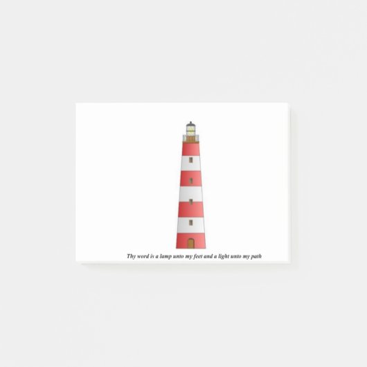 Post-it® Thy mot est une lampe (Devant)