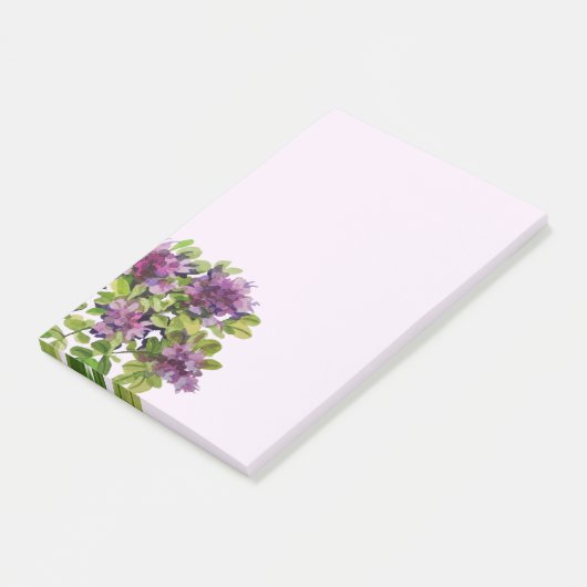 Post-it® Thym peint à l'aquarelle (Incliné)