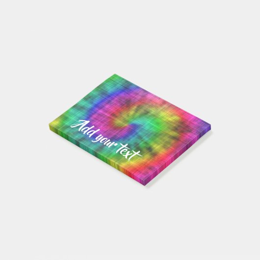 Post-it® Tie teinture textile motif (Incliné)