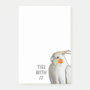 Post-it® Tiel / Traiter Avec Il Animaux Cockatiel Liste de 