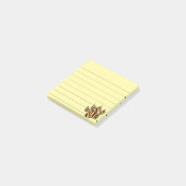 Post-it® Tiger Empreinte de patte Dessin Liner 3x3 (Incliné)