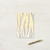 Post-it® Tiger noir et orange (Sur un bureau)