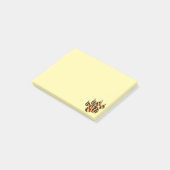 Post-it® Tiger Paw Dessin Notes mites (Incliné)