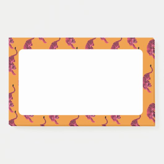 Post-it® Tiger - Vibrant Pink (Devant)