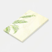 Post-it® Tiges et feuilles de bambou, impression intégrale  (Incliné)