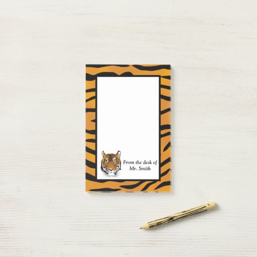 Post-it® Tigre (Sur un bureau)
