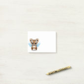 Post-it® Tigre CUB mignon avec les ailes féeriques sur le (Sur un bureau)