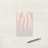 Post-it® Tigre Impression orange chaud et noir (Sur un bureau)