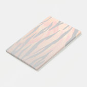 Post-it® Tigre Impression orange chaud et noir (Incliné)