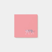 Post-it® Tigre rose (Devant)