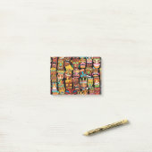 Post-it® TIKI Pattern 4 (Sur un bureau)