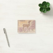 Post-it® Timbre-poste Cameroun Cobe de buffon (Bureau)