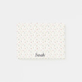 Post-it® Tiny Hearts Ajouter Nom Joli Office Cadeau (Devant)