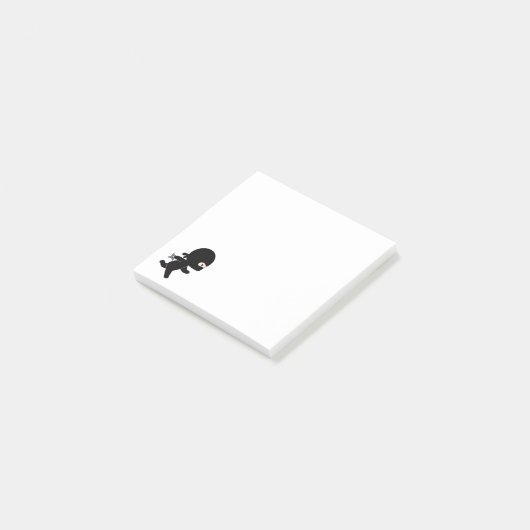 Post-it® Tiny Ninja Courir (Incliné)