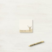 Post-it® Tire-bouchon (Sur un bureau)