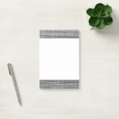 Post-it® Tissu gris moderne (Bureau)