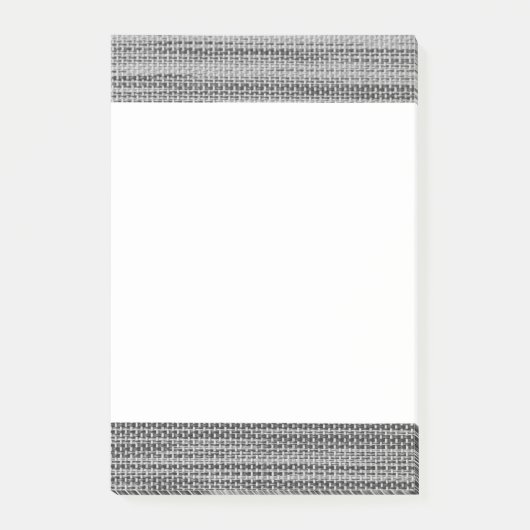 Post-it® Tissu gris moderne (Devant)
