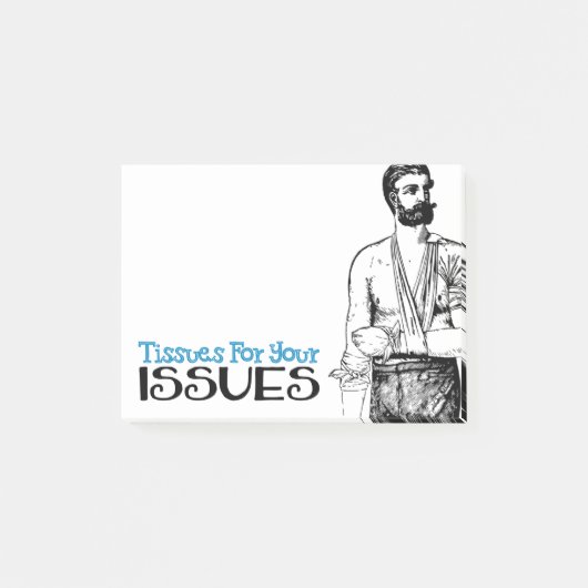 Post-it® Tissus Pour Vos Problèmes | Citation victorienne S (Devant)