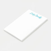 Post-it® Titre de nom simple écriture manuscrite profession (Incliné)
