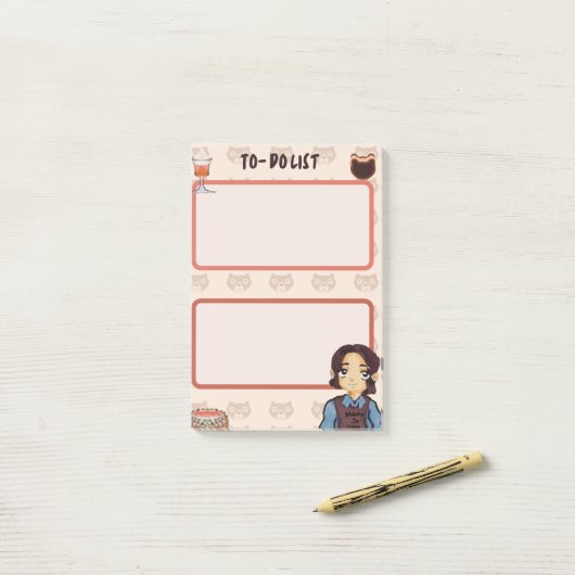 Post-it® To-do list (Sur un bureau)