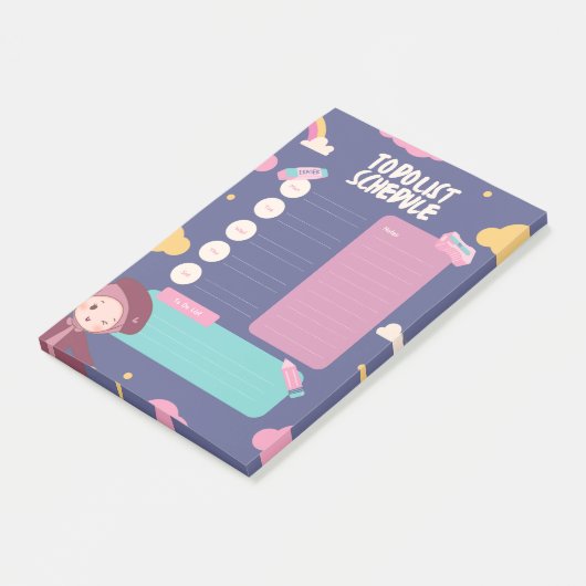 Post-it® To do list note pad (Incliné)