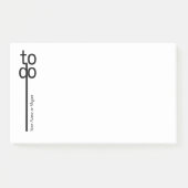 Post-it® To Do Personalized Post It Notes (Devant)