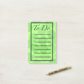 Post-it® To Do Rounded Succulents  (Sur un bureau)